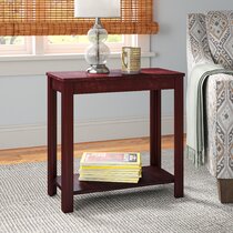 Pagano end table with shop storage